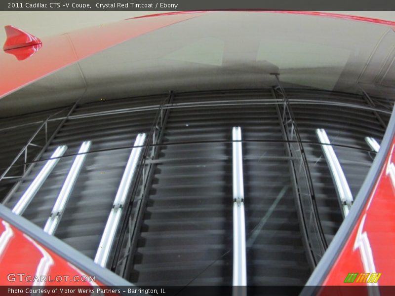 Crystal Red Tintcoat / Ebony 2011 Cadillac CTS -V Coupe