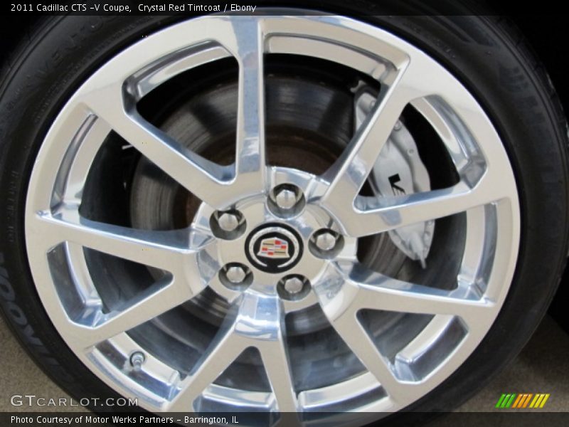  2011 CTS -V Coupe Wheel