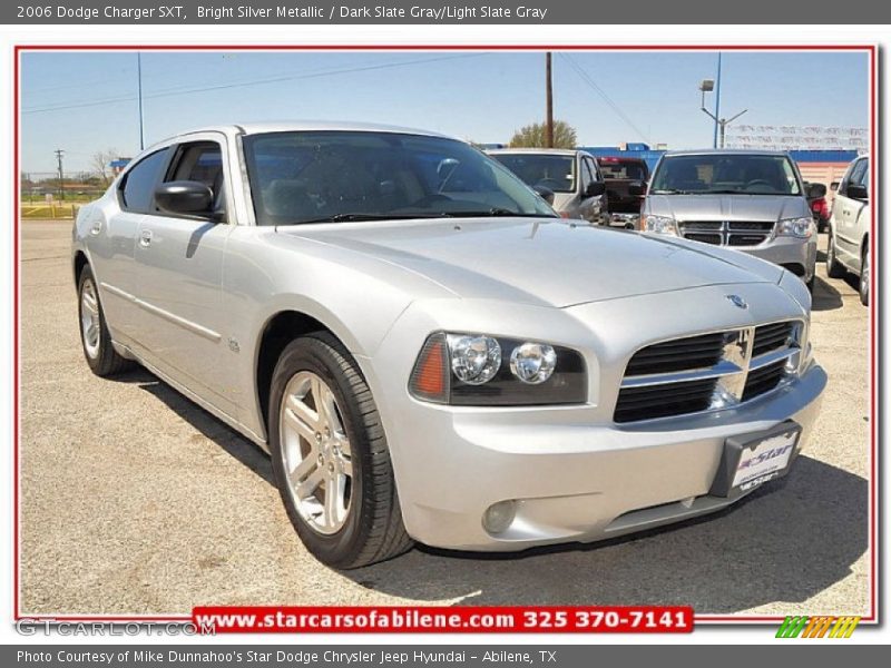 Bright Silver Metallic / Dark Slate Gray/Light Slate Gray 2006 Dodge Charger SXT