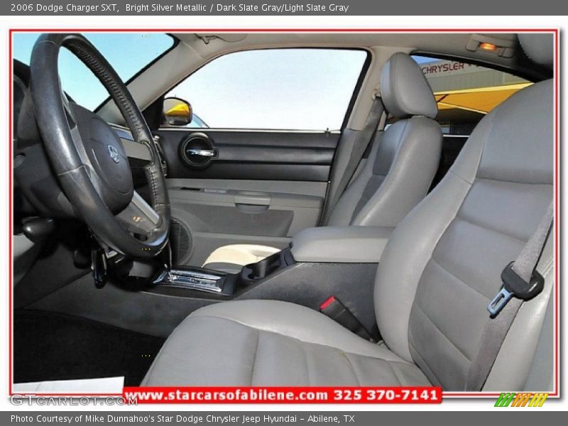 Bright Silver Metallic / Dark Slate Gray/Light Slate Gray 2006 Dodge Charger SXT