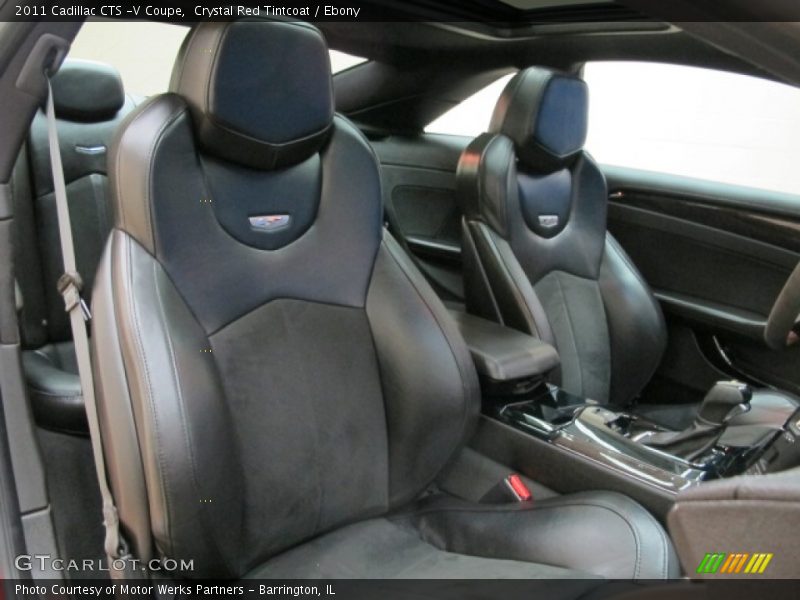  2011 CTS -V Coupe Ebony Interior