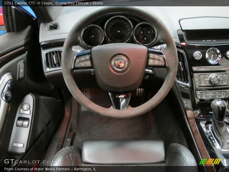  2011 CTS -V Coupe Steering Wheel