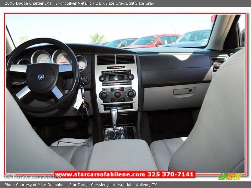 Bright Silver Metallic / Dark Slate Gray/Light Slate Gray 2006 Dodge Charger SXT