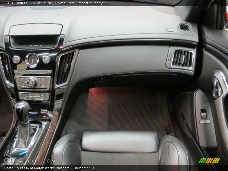 Crystal Red Tintcoat / Ebony 2011 Cadillac CTS -V Coupe