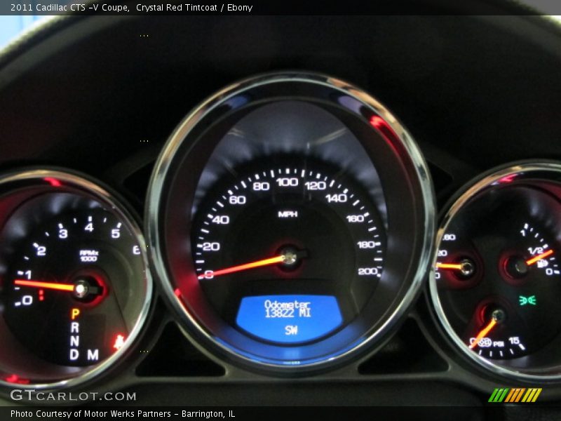  2011 CTS -V Coupe -V Coupe Gauges