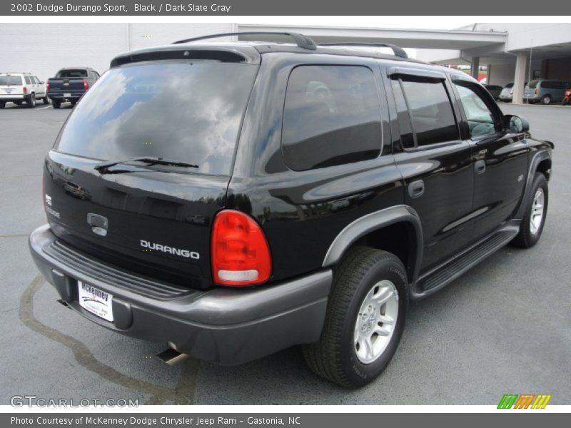 Black / Dark Slate Gray 2002 Dodge Durango Sport