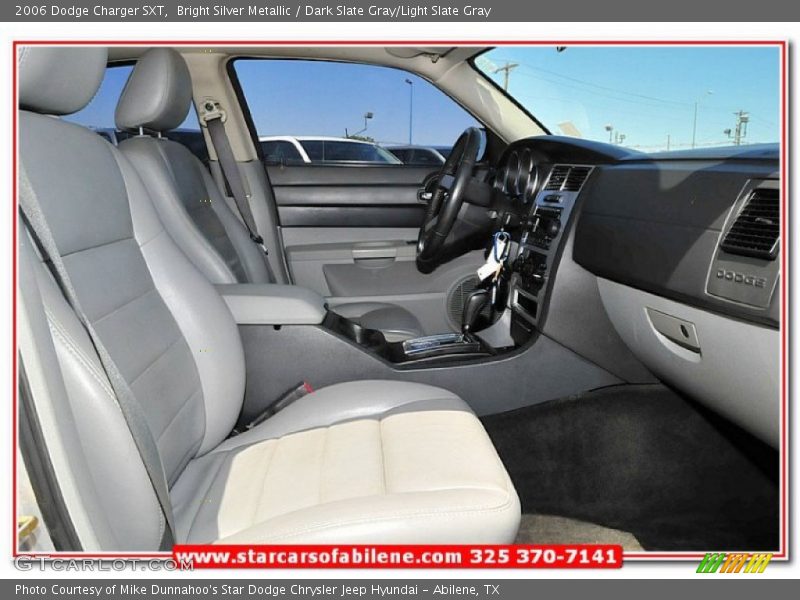 Bright Silver Metallic / Dark Slate Gray/Light Slate Gray 2006 Dodge Charger SXT
