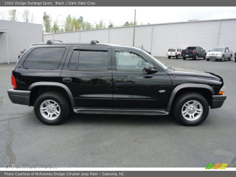Black / Dark Slate Gray 2002 Dodge Durango Sport