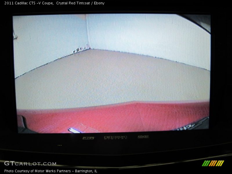 Crystal Red Tintcoat / Ebony 2011 Cadillac CTS -V Coupe