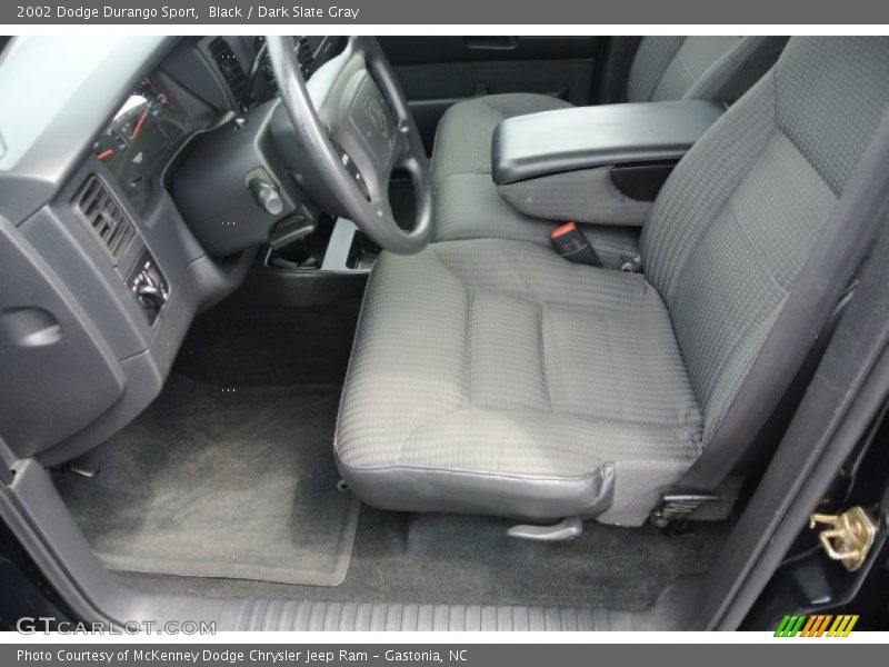 Black / Dark Slate Gray 2002 Dodge Durango Sport