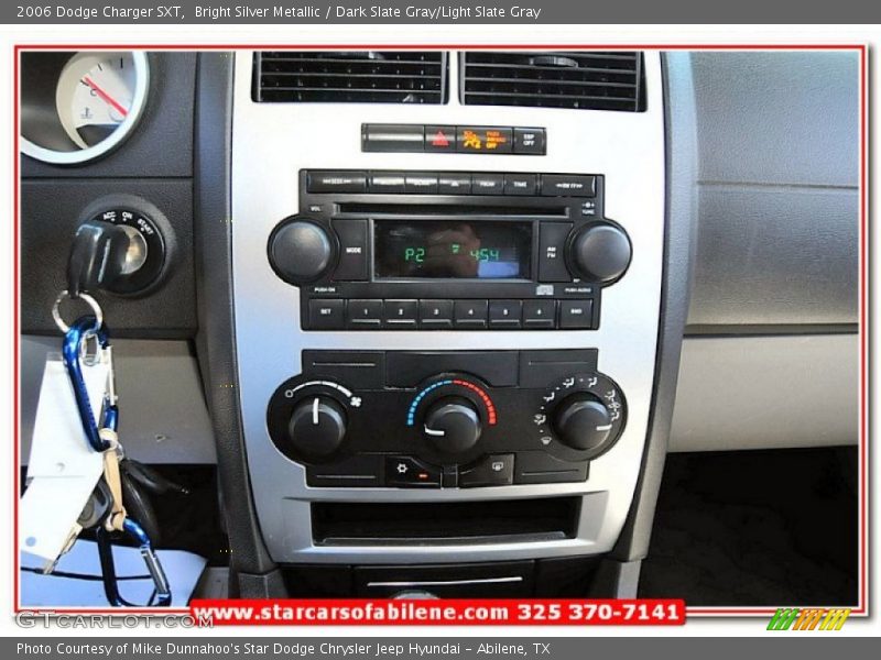 Bright Silver Metallic / Dark Slate Gray/Light Slate Gray 2006 Dodge Charger SXT