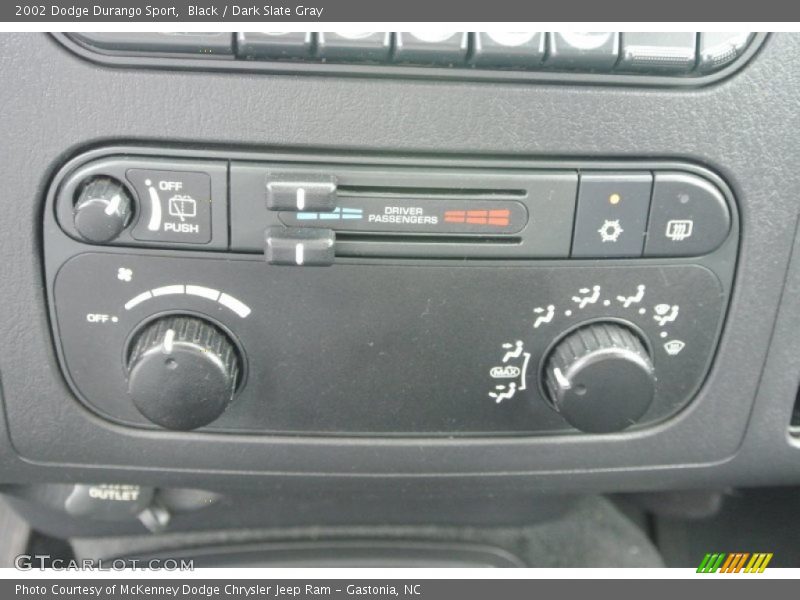 Controls of 2002 Durango Sport