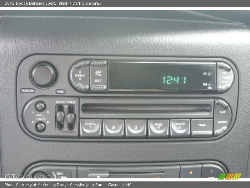 Audio System of 2002 Durango Sport