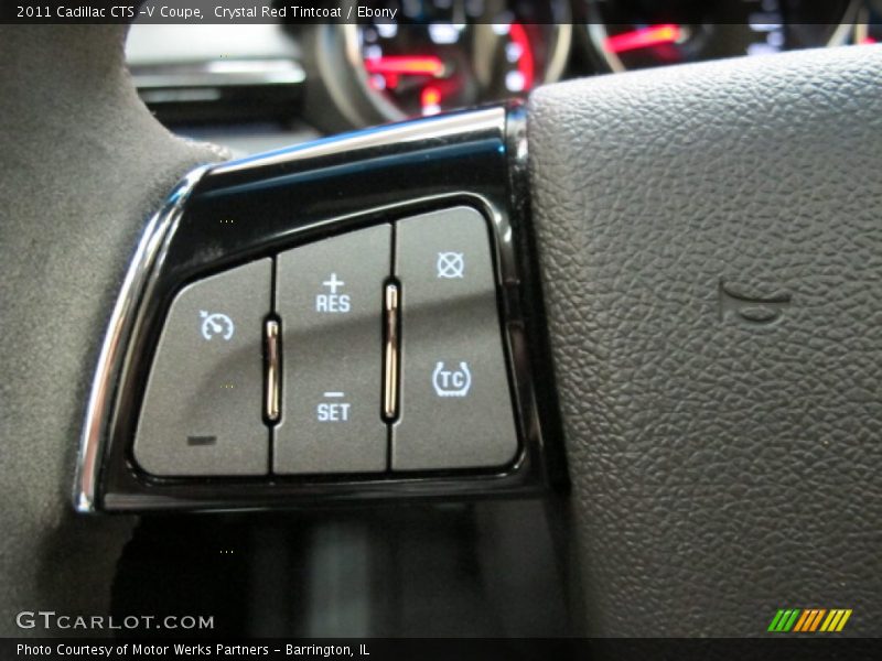 Controls of 2011 CTS -V Coupe