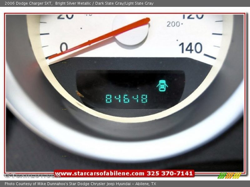 Bright Silver Metallic / Dark Slate Gray/Light Slate Gray 2006 Dodge Charger SXT