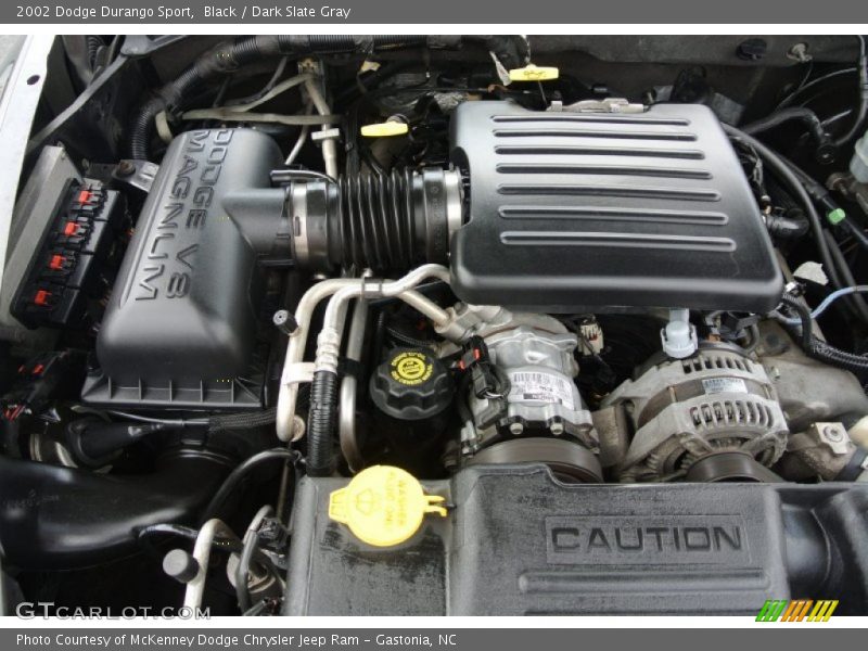  2002 Durango Sport Engine - 4.7 Liter SOHC 16-Valve V8