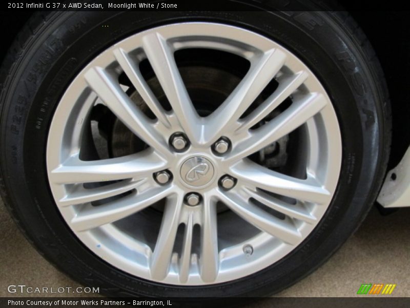  2012 G 37 x AWD Sedan Wheel