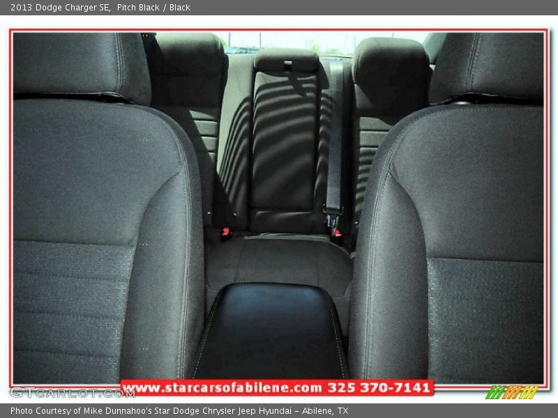 Pitch Black / Black 2013 Dodge Charger SE