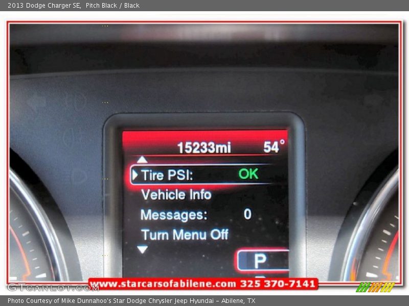 Pitch Black / Black 2013 Dodge Charger SE