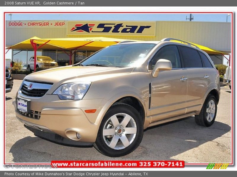 Golden Cashmere / Tan 2008 Saturn VUE XR