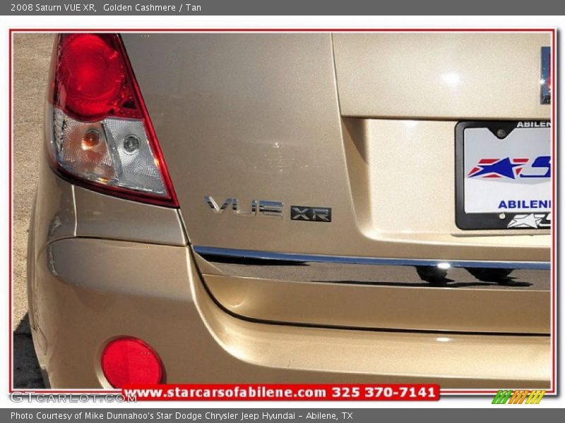Golden Cashmere / Tan 2008 Saturn VUE XR
