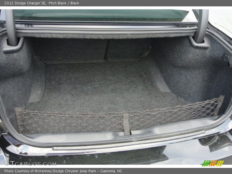 Pitch Black / Black 2012 Dodge Charger SE