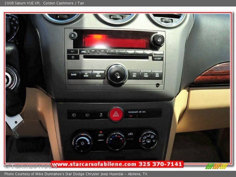 Golden Cashmere / Tan 2008 Saturn VUE XR