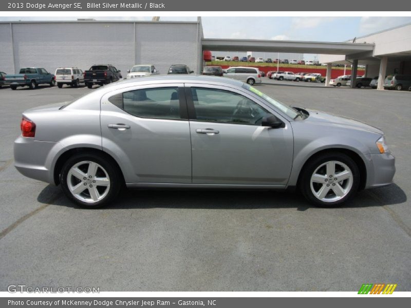 Billet Silver Metallic / Black 2013 Dodge Avenger SE