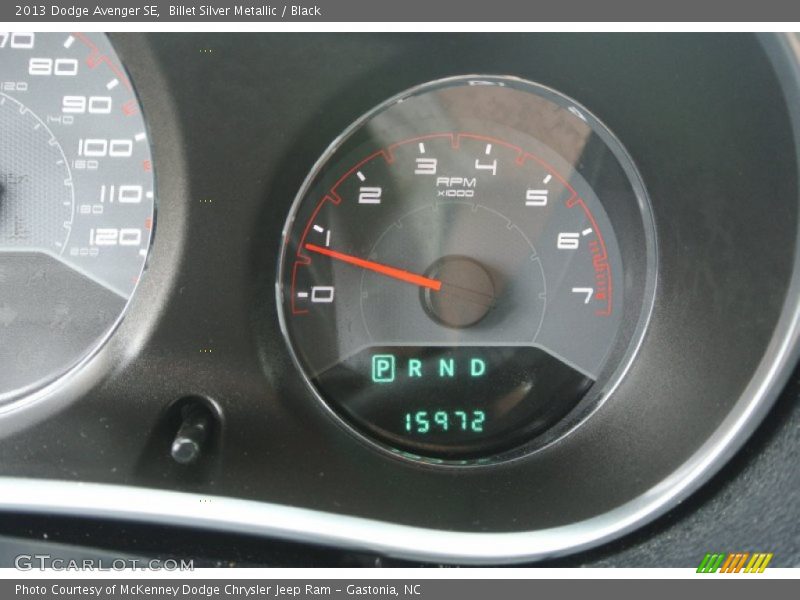 Billet Silver Metallic / Black 2013 Dodge Avenger SE