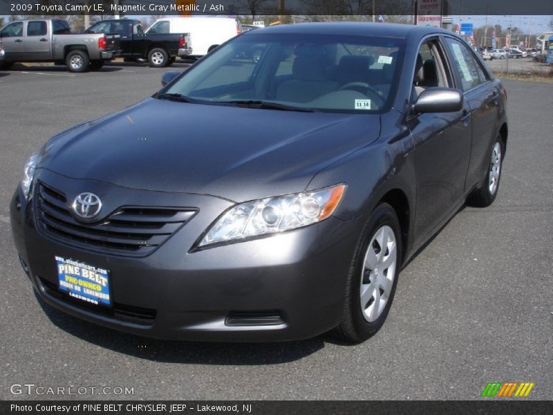 Magnetic Gray Metallic / Ash 2009 Toyota Camry LE