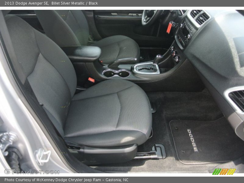 Billet Silver Metallic / Black 2013 Dodge Avenger SE