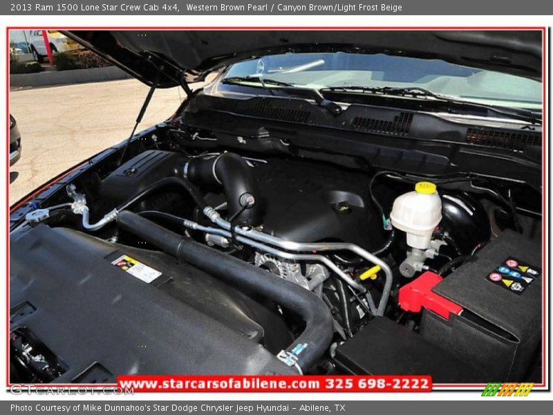 Western Brown Pearl / Canyon Brown/Light Frost Beige 2013 Ram 1500 Lone Star Crew Cab 4x4