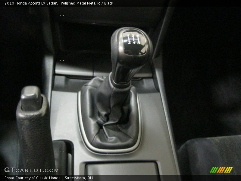 2010 Accord LX Sedan 5 Speed Manual Shifter