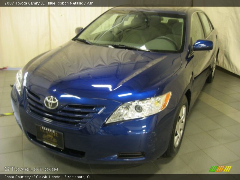 Blue Ribbon Metallic / Ash 2007 Toyota Camry LE