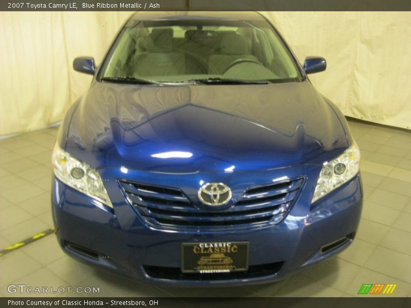 Blue Ribbon Metallic / Ash 2007 Toyota Camry LE