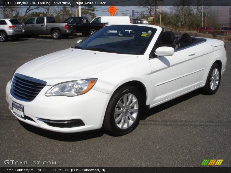 Front 3/4 View of 2012 200 Touring Convertible
