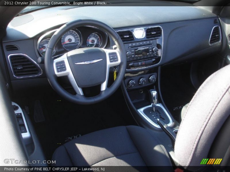Dashboard of 2012 200 Touring Convertible