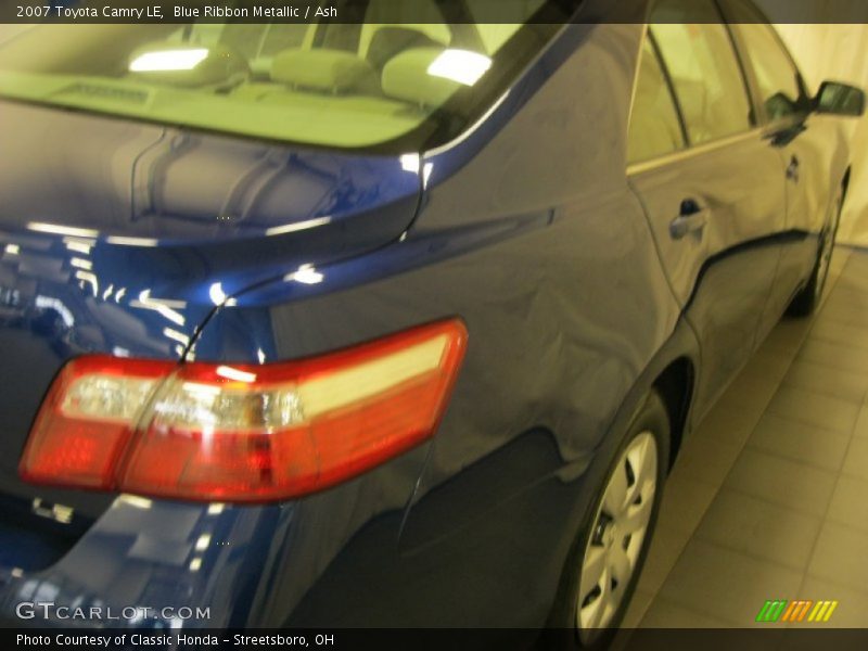 Blue Ribbon Metallic / Ash 2007 Toyota Camry LE