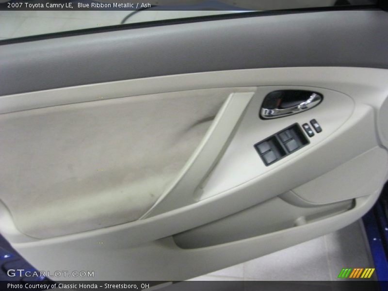 Blue Ribbon Metallic / Ash 2007 Toyota Camry LE