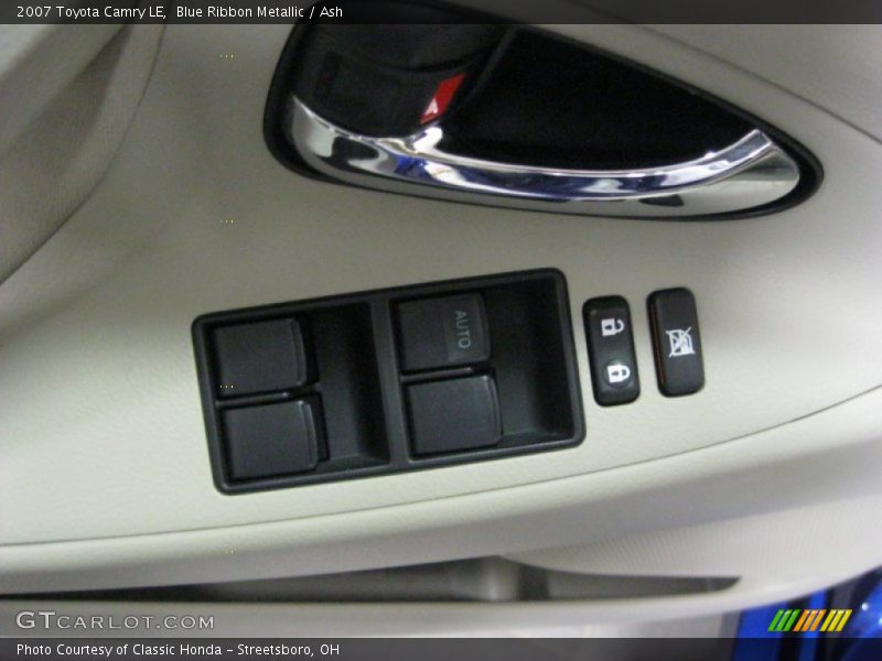 Blue Ribbon Metallic / Ash 2007 Toyota Camry LE