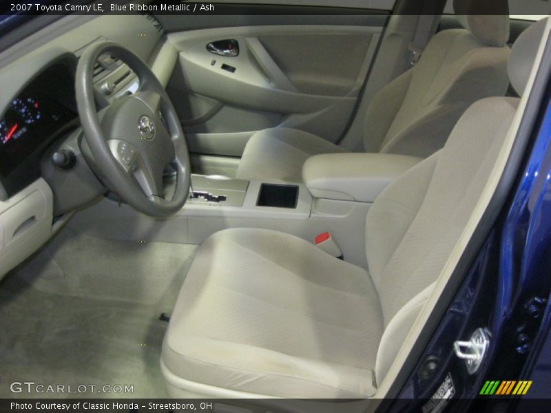 Blue Ribbon Metallic / Ash 2007 Toyota Camry LE