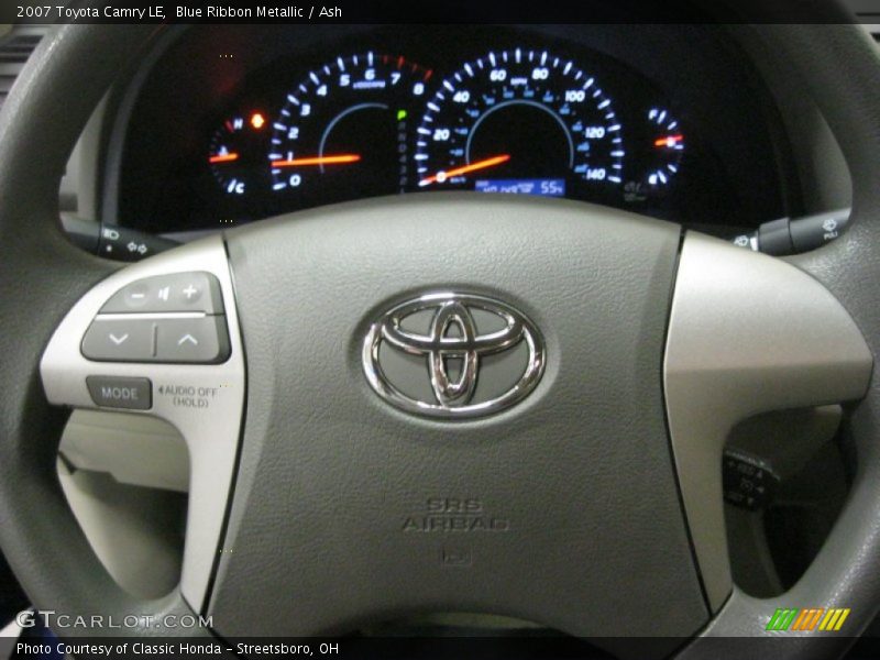 Blue Ribbon Metallic / Ash 2007 Toyota Camry LE