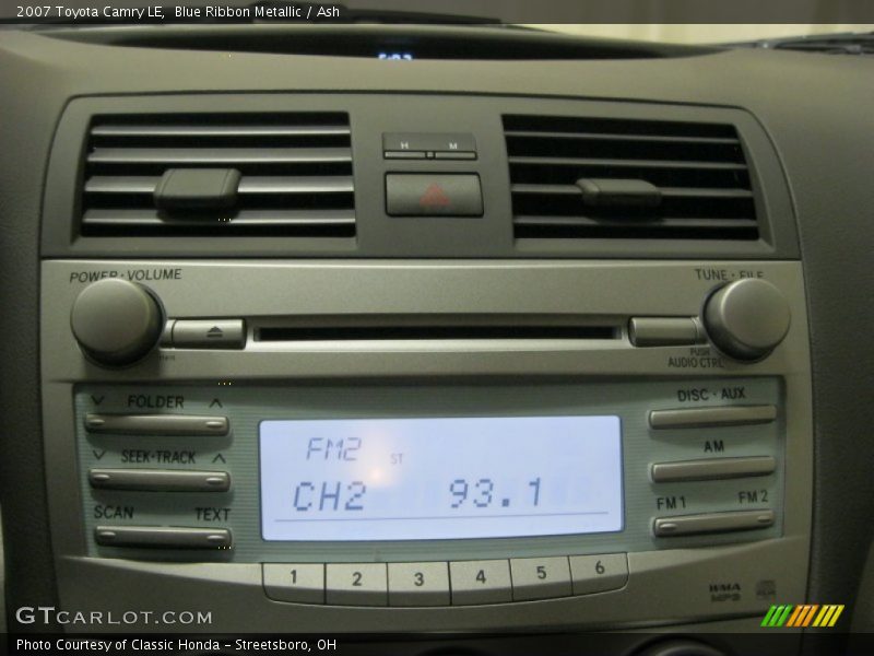 Blue Ribbon Metallic / Ash 2007 Toyota Camry LE