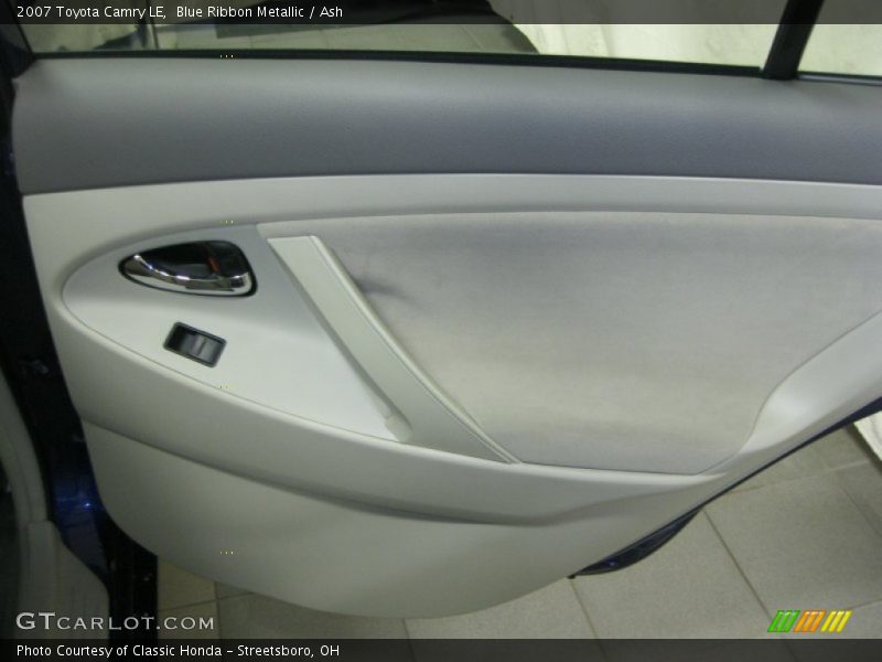 Blue Ribbon Metallic / Ash 2007 Toyota Camry LE