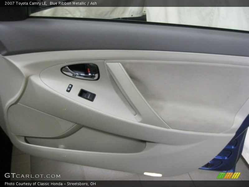 Blue Ribbon Metallic / Ash 2007 Toyota Camry LE