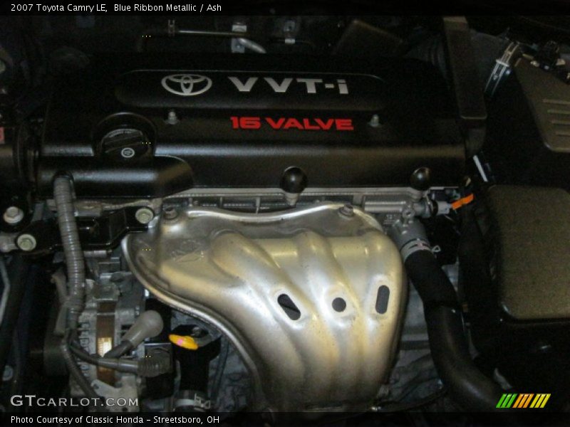 Blue Ribbon Metallic / Ash 2007 Toyota Camry LE