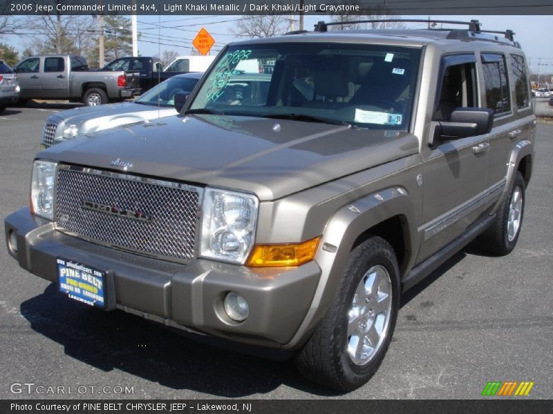 Light Khaki Metallic / Dark Khaki/Light Graystone 2006 Jeep Commander Limited 4x4
