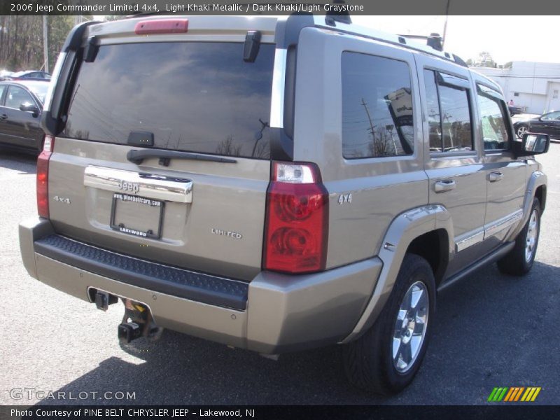 Light Khaki Metallic / Dark Khaki/Light Graystone 2006 Jeep Commander Limited 4x4