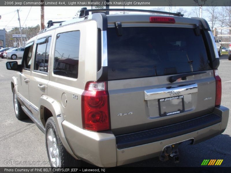 Light Khaki Metallic / Dark Khaki/Light Graystone 2006 Jeep Commander Limited 4x4