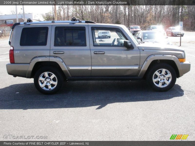 Light Khaki Metallic / Dark Khaki/Light Graystone 2006 Jeep Commander Limited 4x4